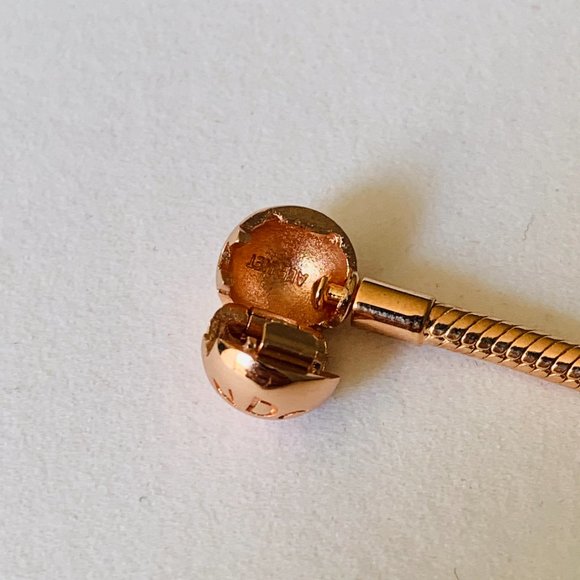 Pandora rose gold snake bracelet / Pandora Charms / Pandora Rings / Necklace - Picture 13 of 15